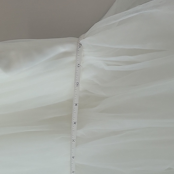 Girls Formal Layered Tulle Gown Custom Made 100% Polyester. See Pics for Measure - Picture 9 of 11